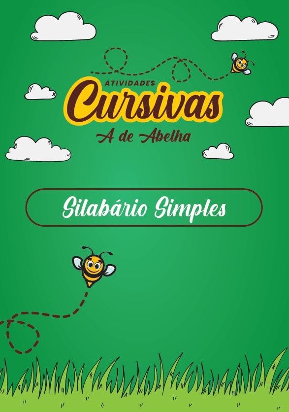 Atividades Cursivas | A de Abelha amostra letras cursivas atividades cursivas a de abelha 11 min