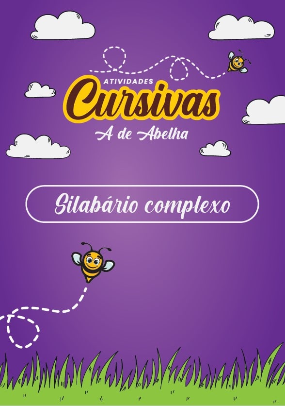 Atividades Cursivas | A de Abelha amostra letras cursivas atividades cursivas a de abelha 15 min